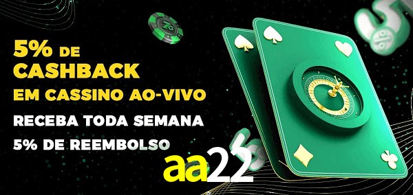 Promoções do cassino ao Vivo aa22